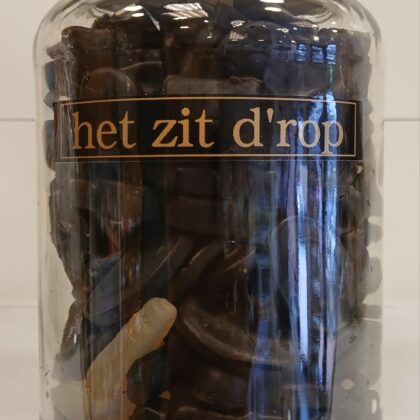 Droppot met eigen tekst (groot xl)