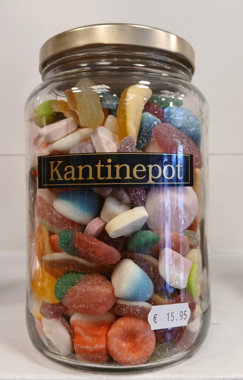 Snoeppot met eigen tekst (groot xl) - Afbeelding 2